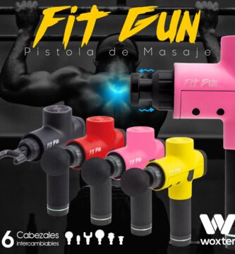 Pistola masaje Woxter Fit Gun